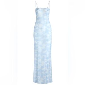 Skims NWT Romance Long Slip Dress in Onyx Sz XXSmall